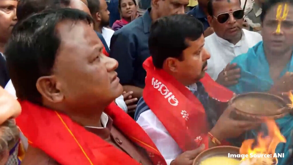 BJP National President Nitin Nabin Visits Puri Srimandir to Seek Blessings of Lord Jagannath